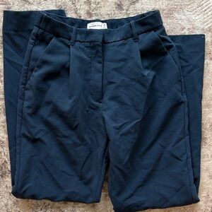 Abercrombie & Fitch Dark Blue Trousers